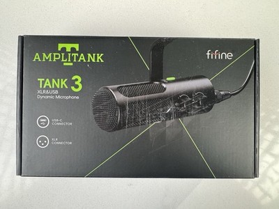 FIFINE AmpliTank Tank3 XLR/USB Dynamic Microphone Podcast Streaming Studio