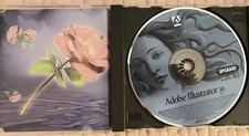 Vintage Adobe Illustrator 10 Macintosh Install CD-ROM 2001 Disc w/ Key