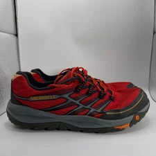 Merrell All out Rush Shoes Mens Size 10 Red Trail Running Training Performance