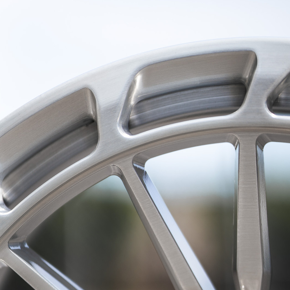 20"/21" ALT Forged RSL-8 Brushed Silver Wheels for Audi R8 (2016–2025+)