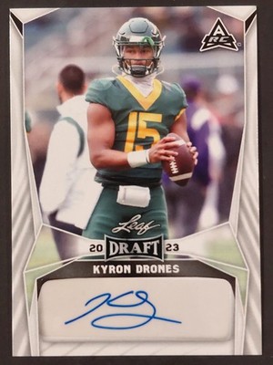 2023 Leaf Draft Kyron Drones Auto #BA-KO1