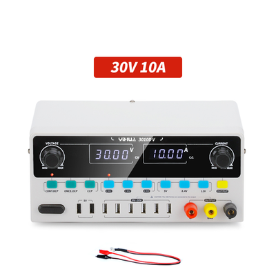 YIHUA 3010D-V DC Power Supply 0-30V 0-10A Adjustable Digital Lab