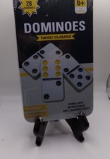 Dominoes Set of 28 Come with Instructions for 12 Domino Games Age 6 New Sealed