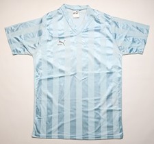 PUMA #3 VINTAGE 80s BLUE TEMPLATE FOOTBALL SHIRT SOCCER JERSEY MEN SIZE M MEDIUM