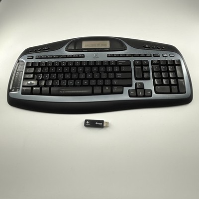 Logitech MX5000 Wireless Keyboard, Bluetooth Dongle- Tested