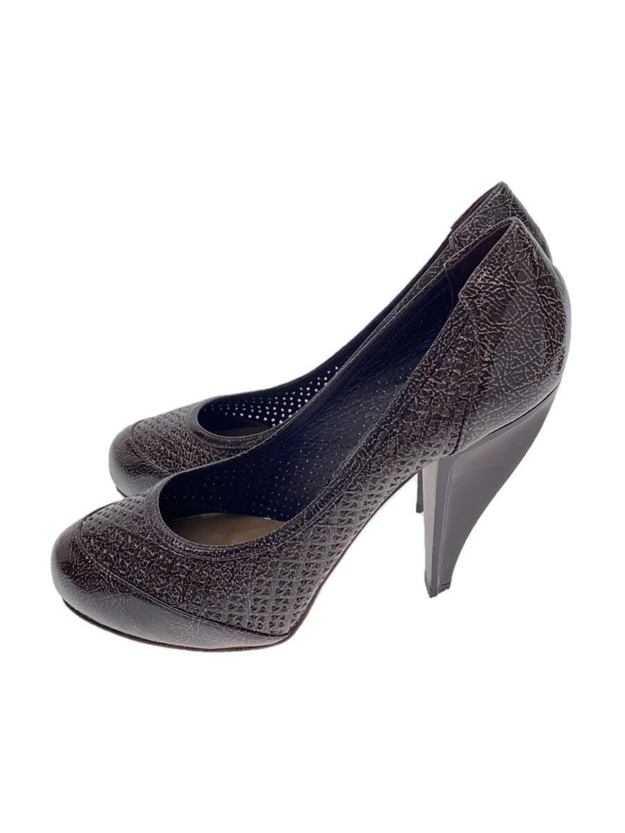 Bottega Veneta Brown Leather Pumps Size 36 HA076