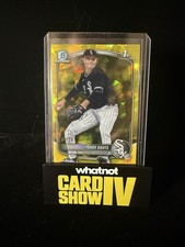 2025 Bowman Draft Sapphire Gabe Davis 1st Yellow /75 White Sox