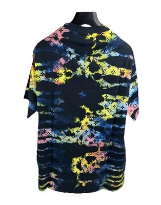 Louis Vuitton By Virgil Abloh Monogram Tie Dye Printed T-shirt