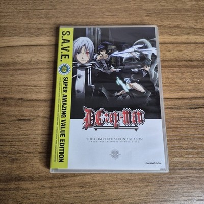 D. Gray-Man: The Complete Second Season - S.A.V.E. (DVD, 2012, 4-Disc Set)