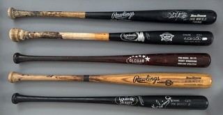 Dave Winfield 1994 Twins 1995 Indians HoF 3k Hit Club Game Used Bat