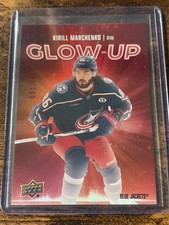 Kirill Marchenko Red Parallel #GU-14 /199 2025-26 Glow Up Columbus Blue
