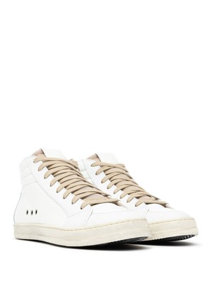 P448 Womens White Lace Removable Insole Skate Round Toe Platform Zip-Up
