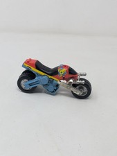 Vintage 1986 LJN Bionic Six Working Spring-Loaded Dirt Bike Rare Find
