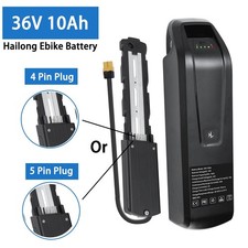 36V 10Ah Lithium Hailong ebike Battery for 200W-1000W Electric Bicycle 30A BMS