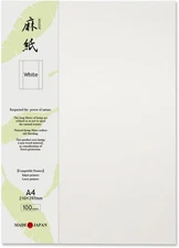 Japanese Rice Paper Printable A4 Size Paper (100 Sheets), Multipurpose Copy P...