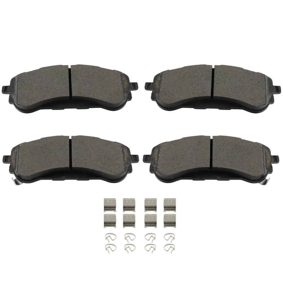 Front And Rear Ceramic Brake Pads Fits 2019 2020 2021 2022 2023 Ford Ranger - Image 2 of 4