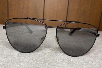 McQ MQ0157S-001 Black Aviator Sunglasses