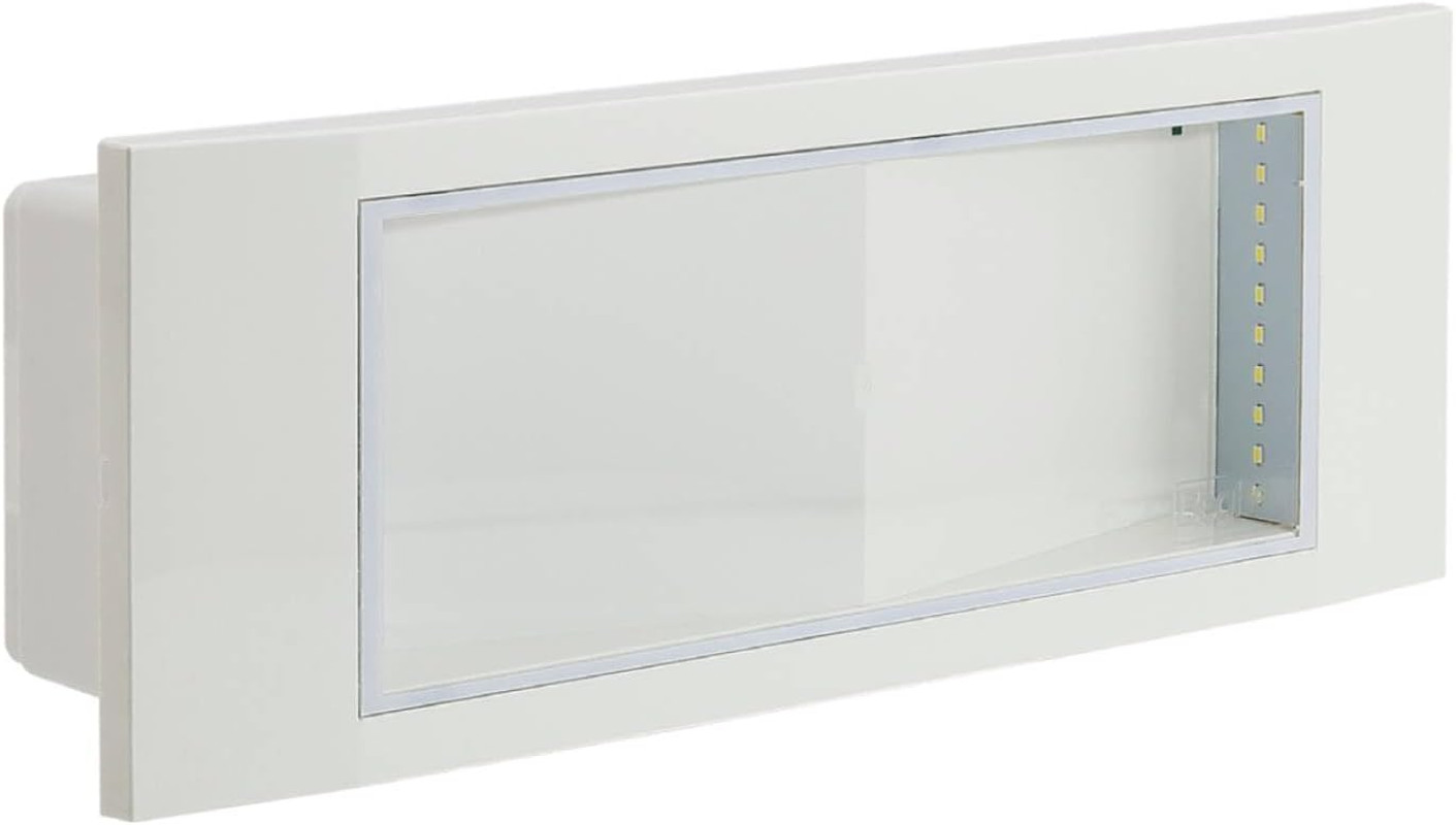 Lampada Emergenza LED Beghelli 1499 Multicolore Design Slim IP40