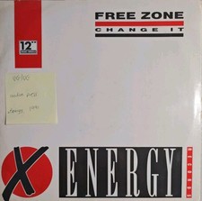 Free Zone Change It Vinyl Record 12" VG/VG X12093 1991