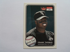 2001 Fleer Platinum HOF Player Frank Thomas Baseball Card 146