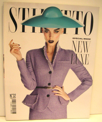 NEW ''STILETTO'' FASHION MAGAZINE AUTOMNE/HIVER 2011 #32 ''NEW LUXE'' ISSUE