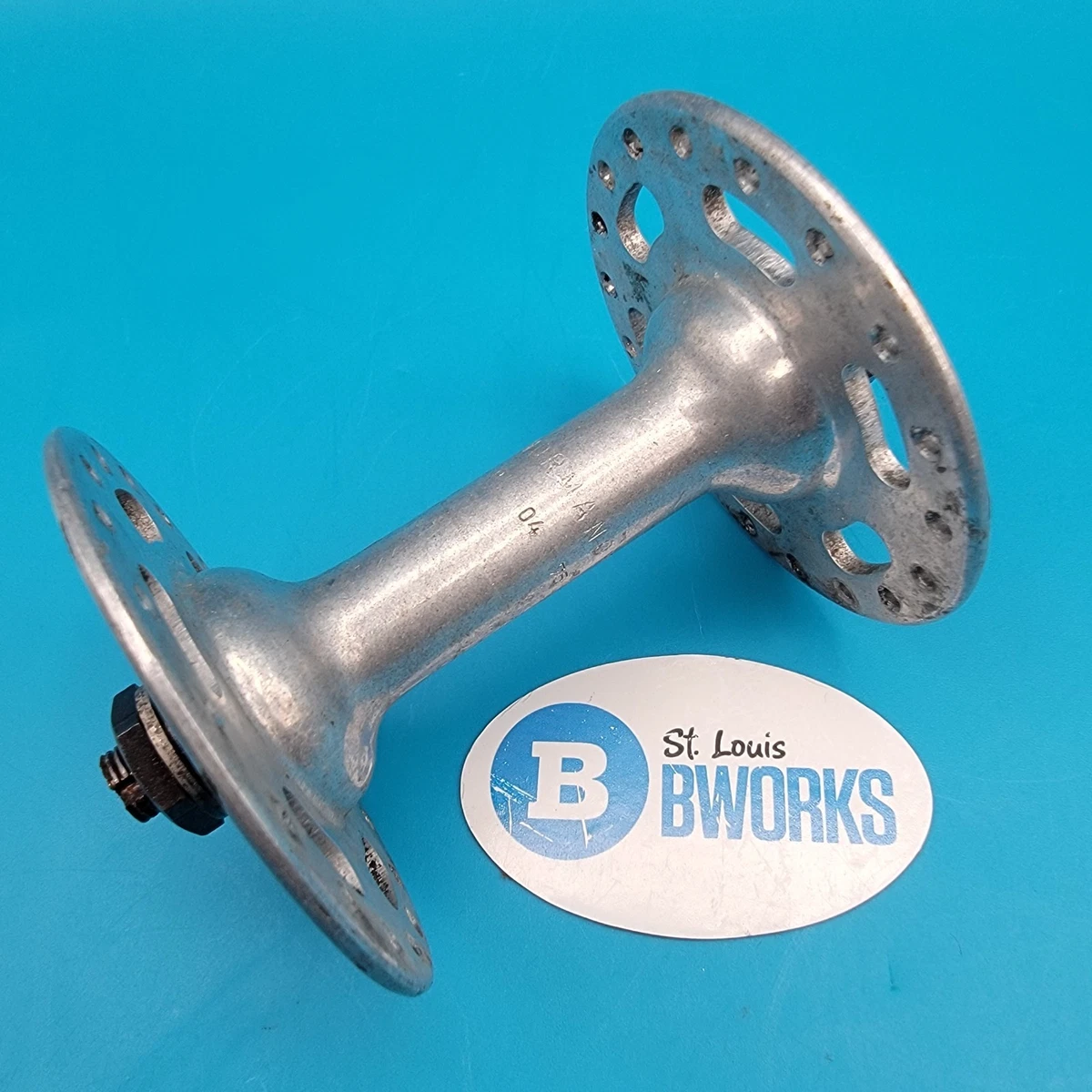 Moyeu Avant NORMANDY COMPETITION – 36 Trous – Pour Vélo Ancien – Fabriqué En France