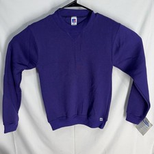 Vintage Russell Athletic Crewneck Sweatshirt Size X-Small Deadstock NWT 90s Y2K