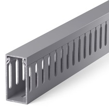 H2in x W1in Server Rack Cable Management Raceway, 99in 6X L16.5in Cable Rac...