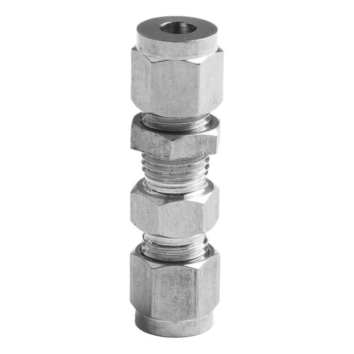 6mm Compression Fitting Bulkhead Connector Stainless Steel 304 Tubing Accessory - Picture 4 of 12