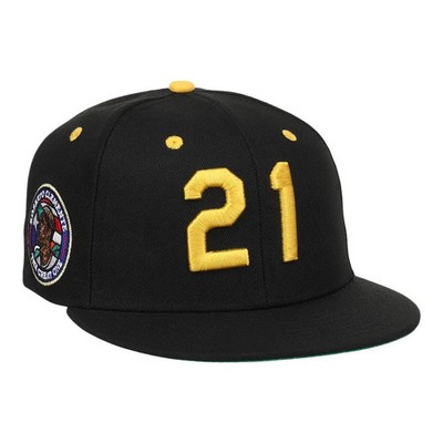 ROBERTO CLEMENTE Ebbets Field Flannels Black Cap 7 1/4'' NWT EFF
