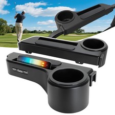 Golf Cart Rear Seat Armrest with Cup Holder - Universal EZGO Club Car Yamaha