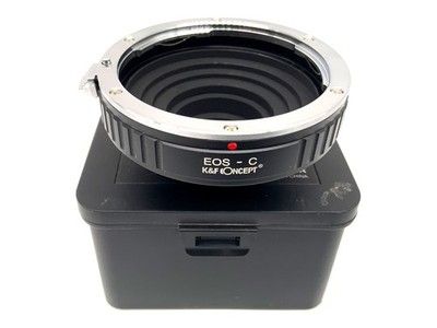 K&F Concept EOS-C Objektivadapter lens mount converter (Canon EF -> C-Mount)