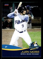 Juan Mora 2023 Choice Myrtle Beach Pelicans #21 Myrtle Beach Pelicans