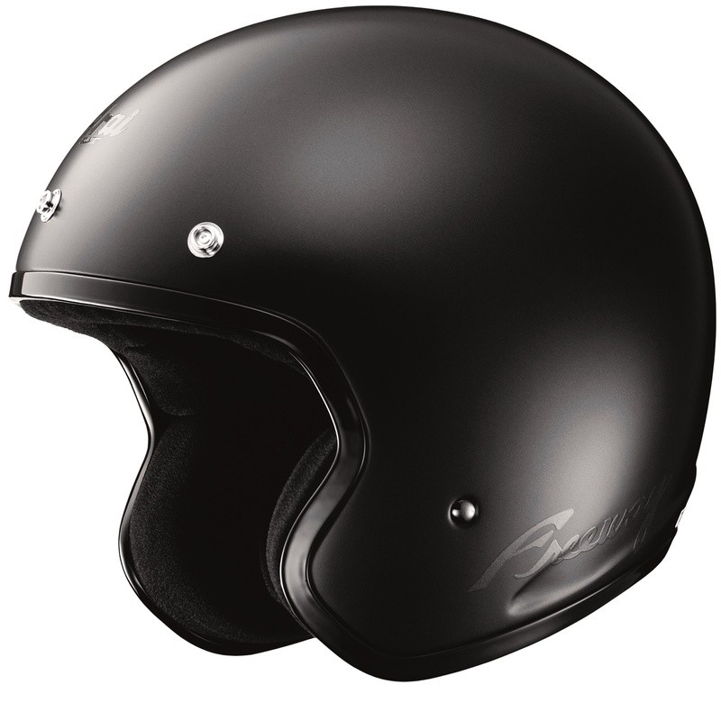 Casque ARAI Freeway 2 finition noir givré avec attache lunettes