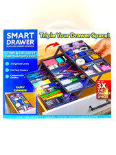 Drawer Organizer, Expandable W/ Customizable Dividers