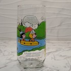 Vintage McDonald's 1983 Camp Snoopy Peanuts Character Glass — photo 1