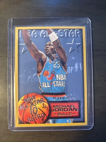 Fleer 1996-97 NBA All-Star Retro #282 Michael Jordan NBA All-Star Team