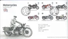 GB QEII 2005 Motorcycles First Day Cover Tallents House Postmark