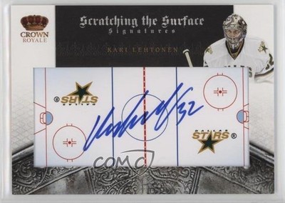 2010 Crown Royale Scratching the Surface Signatures /100 Kari Lehtonen Auto n1u