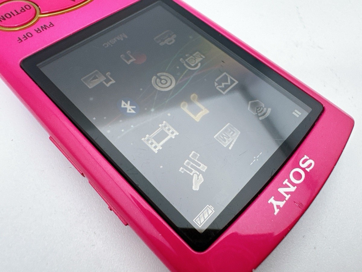 Sony Walkman NW-S764 Pink Bluetooth MP3 8GB Player S Series Tested