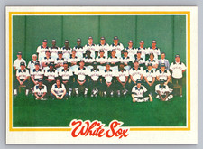 1978 Topps #66 Chicago White Sox Team Card W/Bob Lemon Unmarked