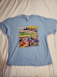 RARE Vintage Disney World Epcot Center Test Track T Shirt Men's XL Pit Crew GUC