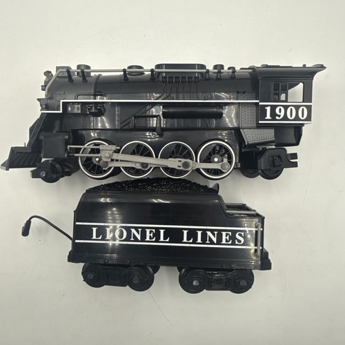 LIONEL SPUR G FAHRBEREITE DAMPFLOK #1900 + KOHLETENDER AUS #7-11182 | Zustand: Used