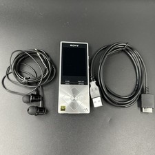 SONY NW-A16 WALKMAN DIGITAL MUSIC PLAYER Silver 32GB Hi-Res Tested Working
