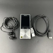 SONY NW-A16 WALKMAN DIGITAL MUSIC PLAYER Silver 32GB Hi-Res Tested Working