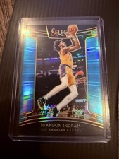 2018-19 Panini Select - Concourse Brandon Ingram #44 Light Blue Prizm /299