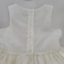 Robe Janie And Jack Summer Sweet Tea - Taille 6, été 2009, 100% Coton, Beige/blanc - Neuf Avec étiquettes