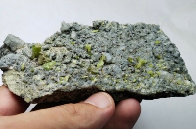 Sphene/Titanite Cluster with Chlorite included Albite on matrix-Skardu Gilgit.