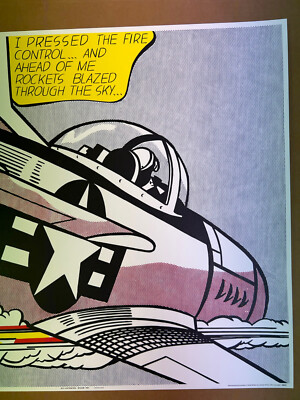 Whaam! 1963 by Roy Lichtenstein Diptych Art Print Set of 2 Tate