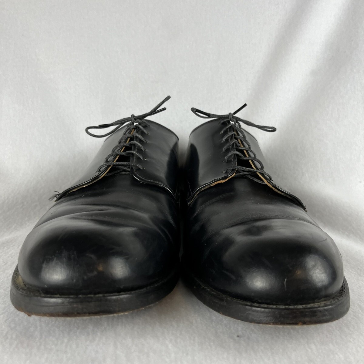VTG 70s 1970 Endicott Johnson size 14 R oxford military derby
